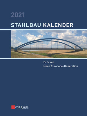 cover image of Stahlbau-Kalender 2021